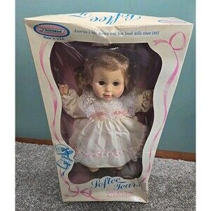 Vintage Horsman Softee Tears Doll  In Original Box Cries Real Tears-- READ--
